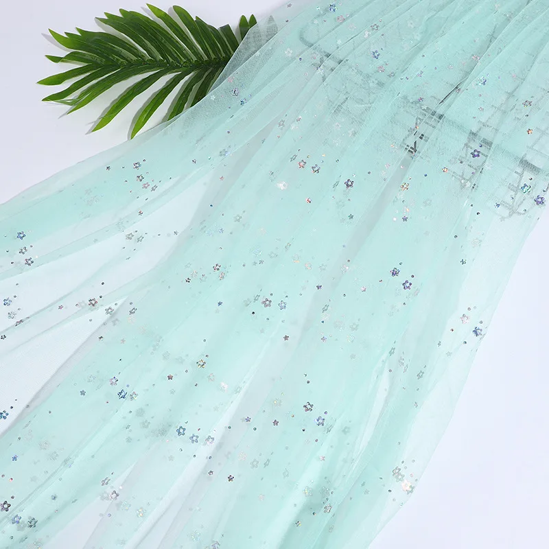 Маленькое Сетчатое платье для куклы с цветами сливы и блестками игрушка ручной