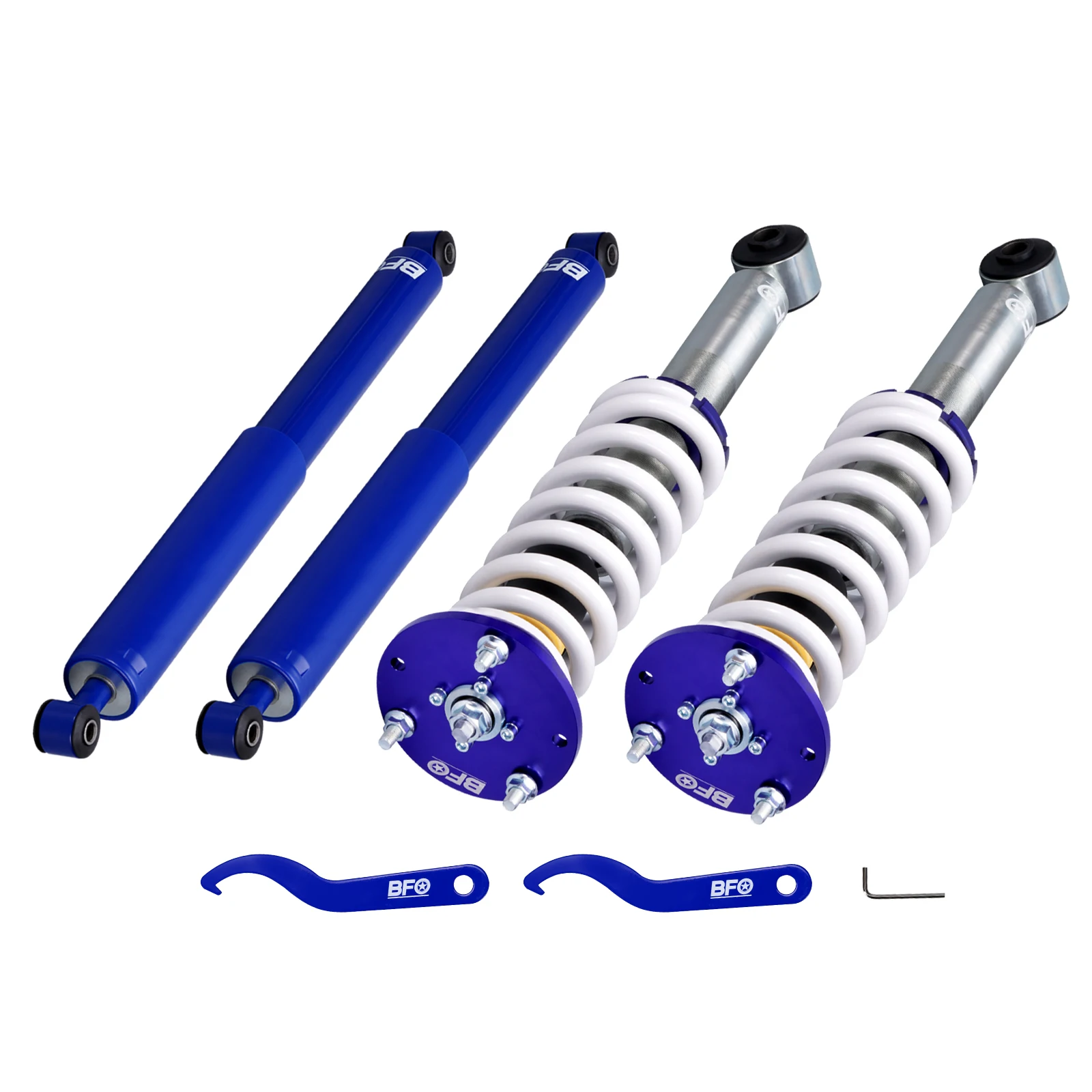 

Full Set For Ford F150 RWD 04-08 2 Front Complete Springs Struts & 2 Rear Shocks