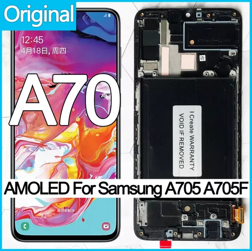 

Display Screen Assembly Mobile Phone LCD Screen Inner Screen Incell/OLED LCD Screen For A70 2019 A705F/D With Tools Hot Sales
