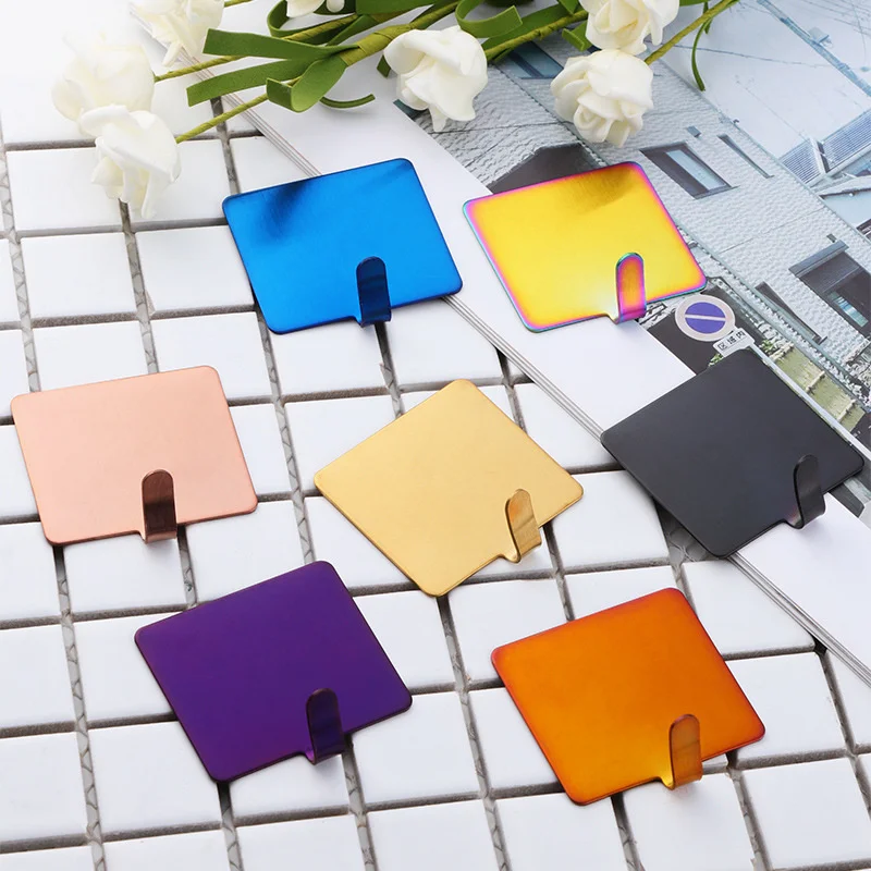 

Универсальный металлический крючок без гвоздей, из нержавеющей стали