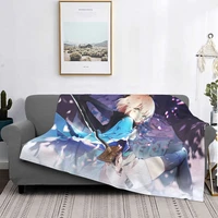 anime young onmyouji velvet throw blanket game onmyoji blankets for bedding office super warm bedding throws