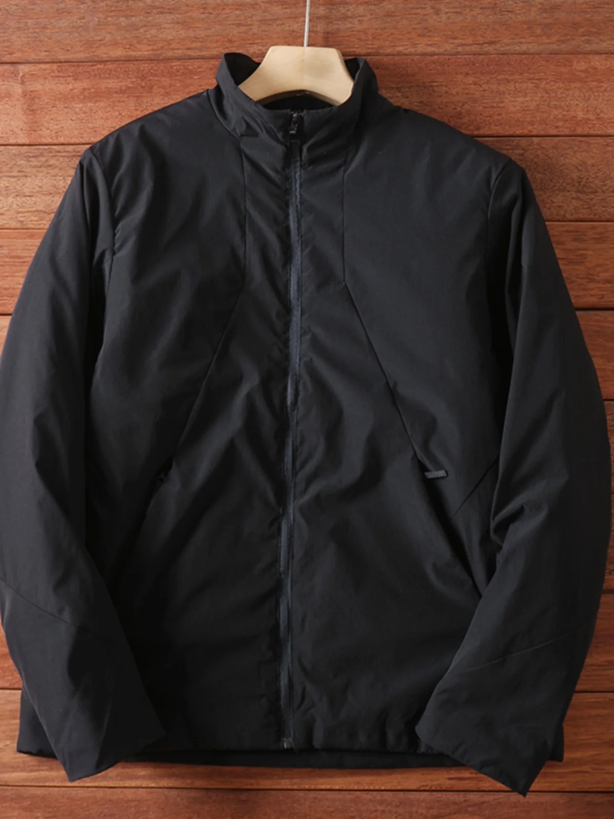 Bird Company Single Line down 3000 + Windproof Water Repellent Men's Outdoor Warm Stand Collar Cotton-Padded Coat Outerwear Tide