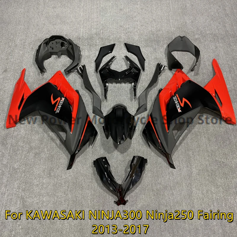 

Motorcycle Fairing Set Body Kit Plastic Accessories Bodywork Red For KAWASAKI EX300 NINJA300 Ninja250 EX250 2013-2015 2016 2017