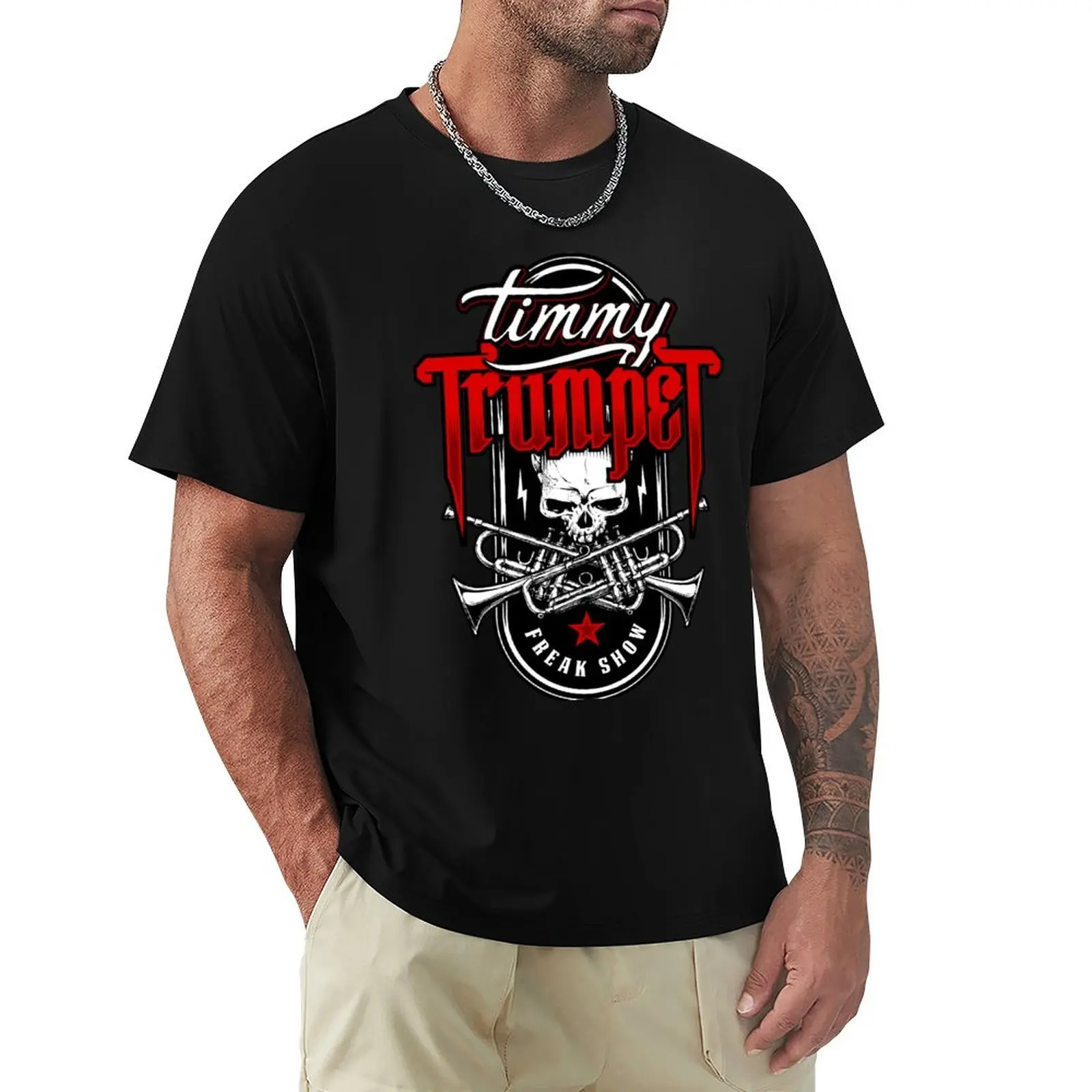 

Timmy Freak Show Badge T-Shirt Sublime T Shirt New Edition T Shirt Mens Big And Tall T Shirts