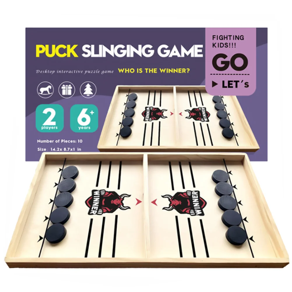 

Desktop Board Game Chess Games Winner Battle Hockey Educational Plaything Slingshot Toy Table Toys Paced Wooden Replacement Fast