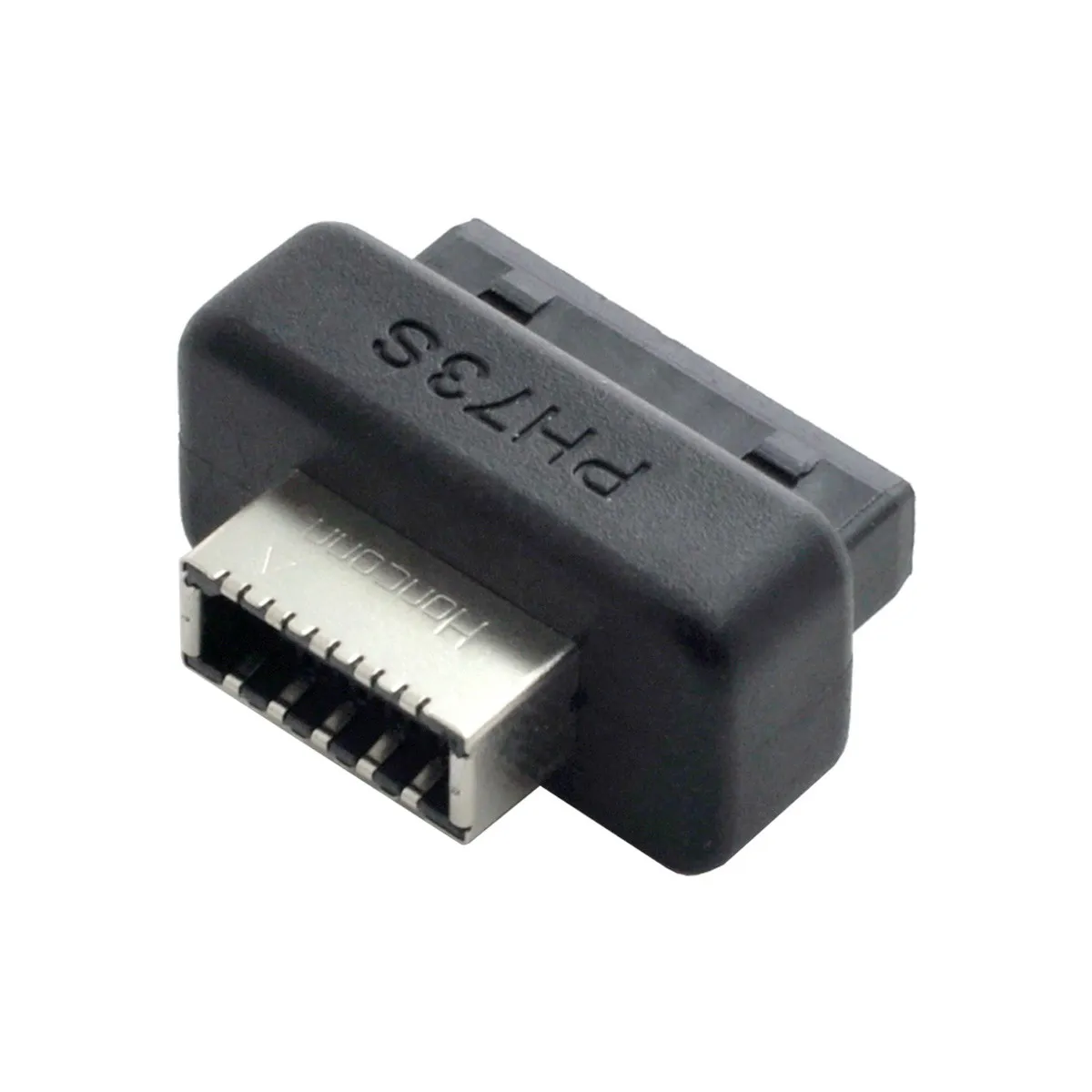 

USB 3.0 20Pin USB 3.1 Front Panel Socket Overmold Key-A Type-E to Header Male Extension Adapter