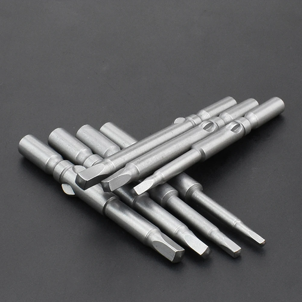 

10Pcs Square Driver Bit S2 Alloy Steel 60mm Electric Screw Driver Accessories For Hand Screwdrivers Electric Drill Air Drill