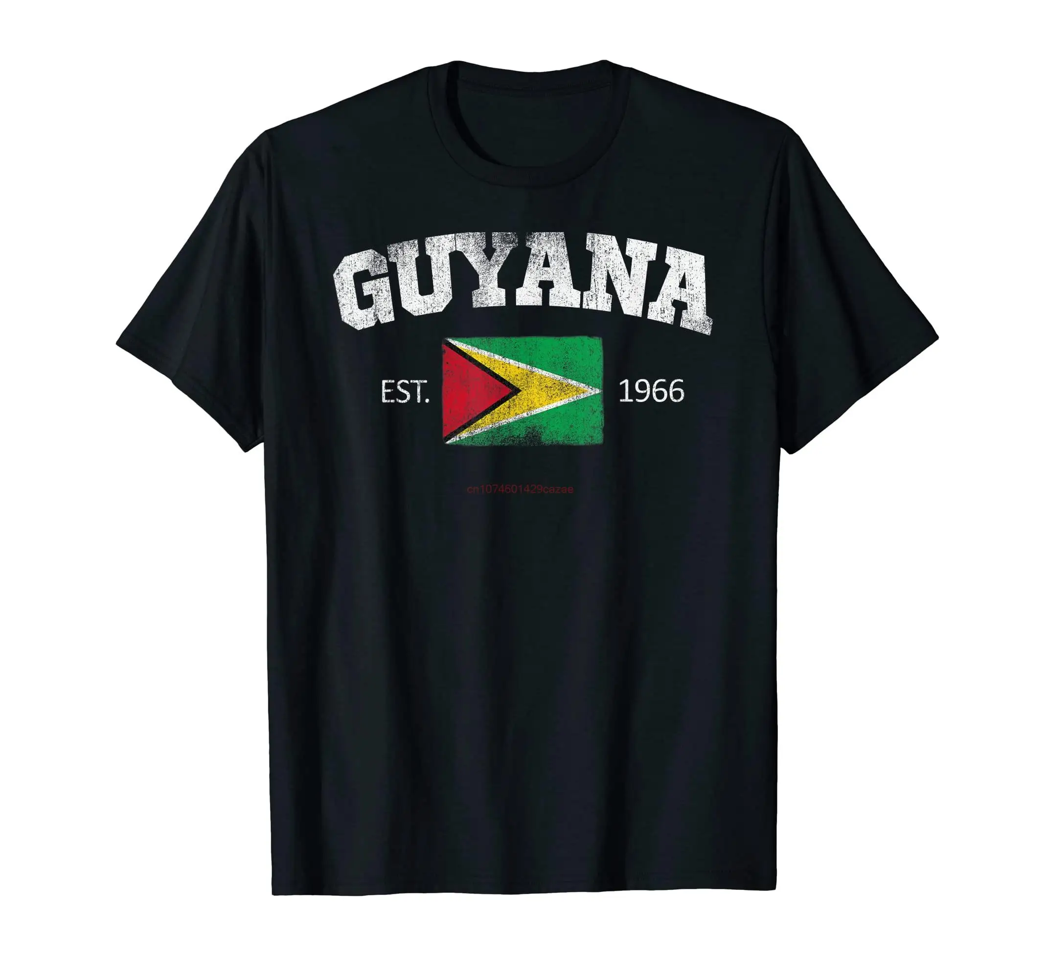 

Vintage GUYANA Independence Day Flag Est 1966 Souvenir T-Shirt Gift Hip Hop MEN WOMEN UNISEX T Shirts Size S-6XL