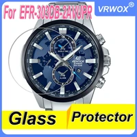 1pcs glass protector for casio efr 303db 2avupr efr303 hd clear anti scratch tempered glass explosion proof screen protector
