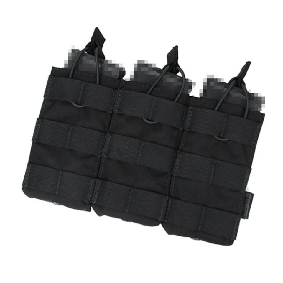 

TMC Tactical bag Triple Molle 556 Magazine Pouch Tactical Military MOLLE Vest Trigeminy Storage Bag easy to use