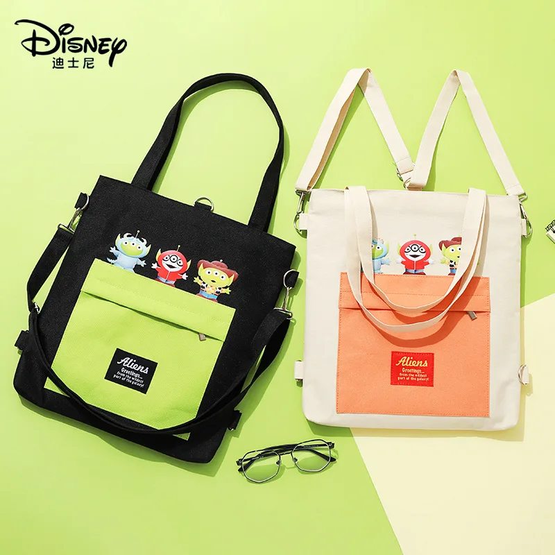 Disney Mickey New Handbag Luxury Brand Children's One Shoulder Crossbody Bag Large Capacity Original Girls' One Shoulder Bag
