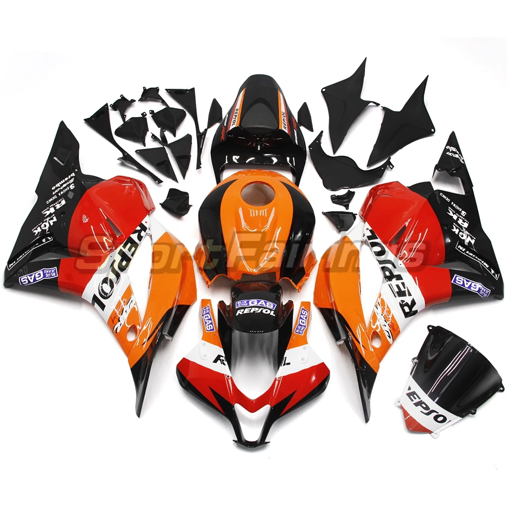 

Motorcycle Full Fairing Kit For HONDA CBR 600RR CBR600RR CBR600 RR 2009-2012 ABS Plastic Injection Cover Bodywork Cowl Accessory