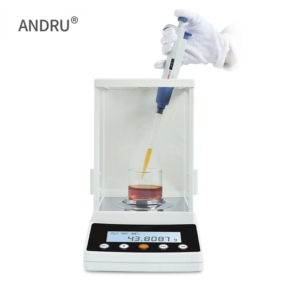 

1kg 1000g 0.001g 1mg Analytical Balance with LCD Glass Windproof