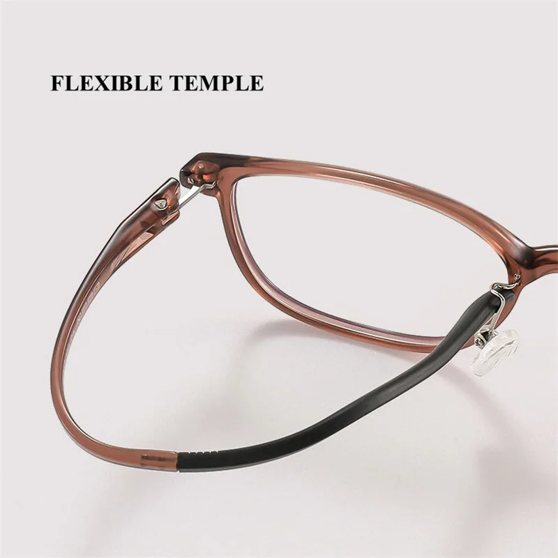 Women Prescription Lenses Optical Myopia Glasses Anti Blue Ray Computer Working Progressive Eyewear Light Frame Clear