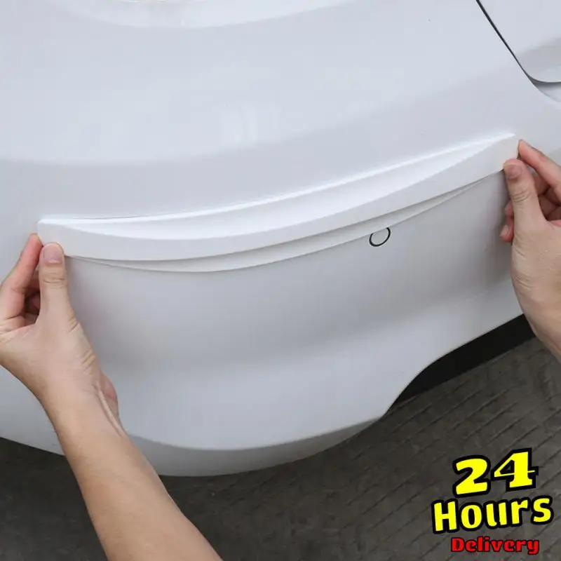 

2pcs Car Bumper Protector Strip Guard Corner Protection Strips Scratch Protector Crash Blade Anti-collision Auto Accessories