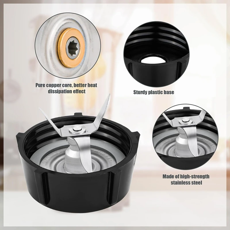 7 шт. запасные части для блендера Oster лезвие льда с крышкой банок аксессуары