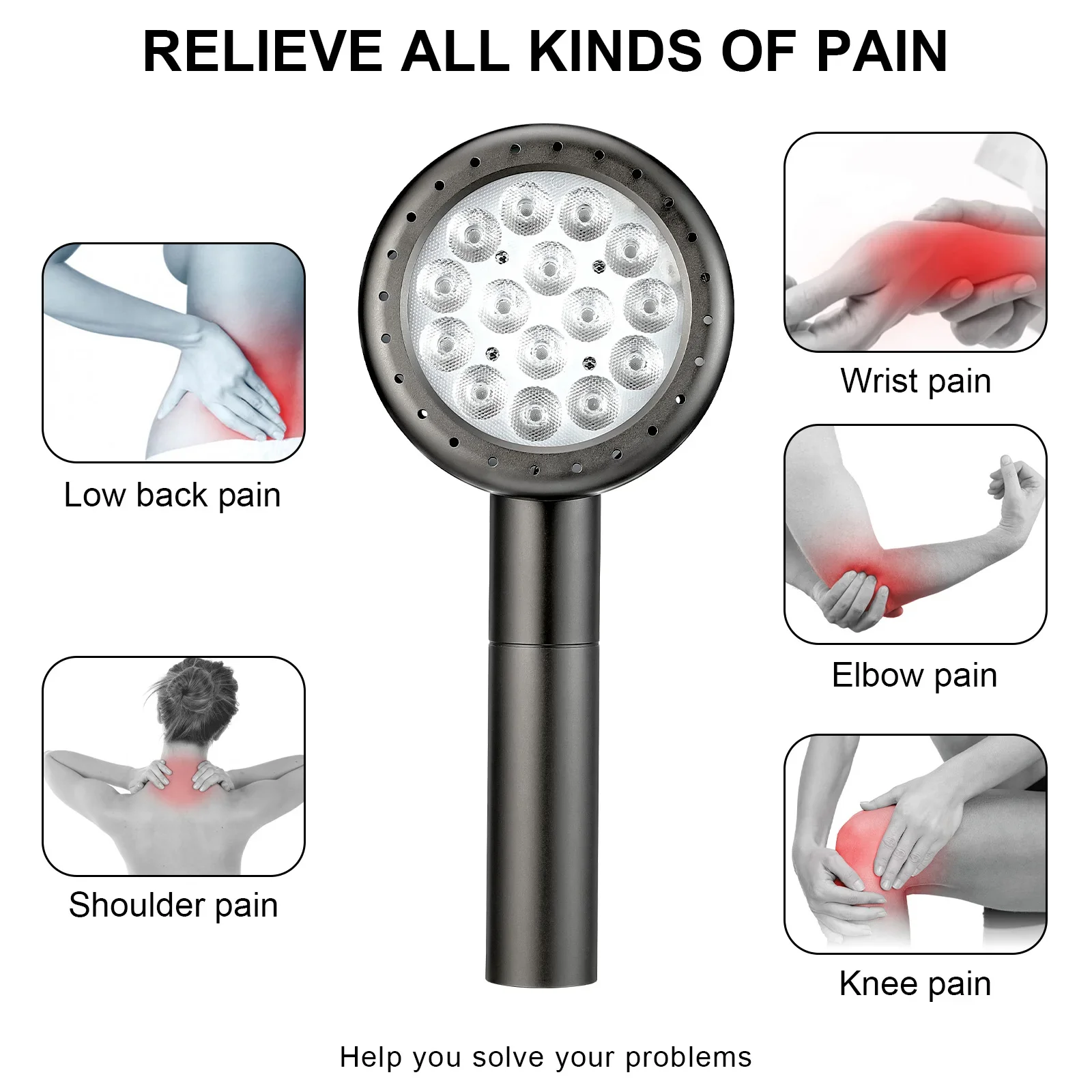Meetu перезаряжаемая портативная инфракрасная Бриллиантовая палочка для терапии