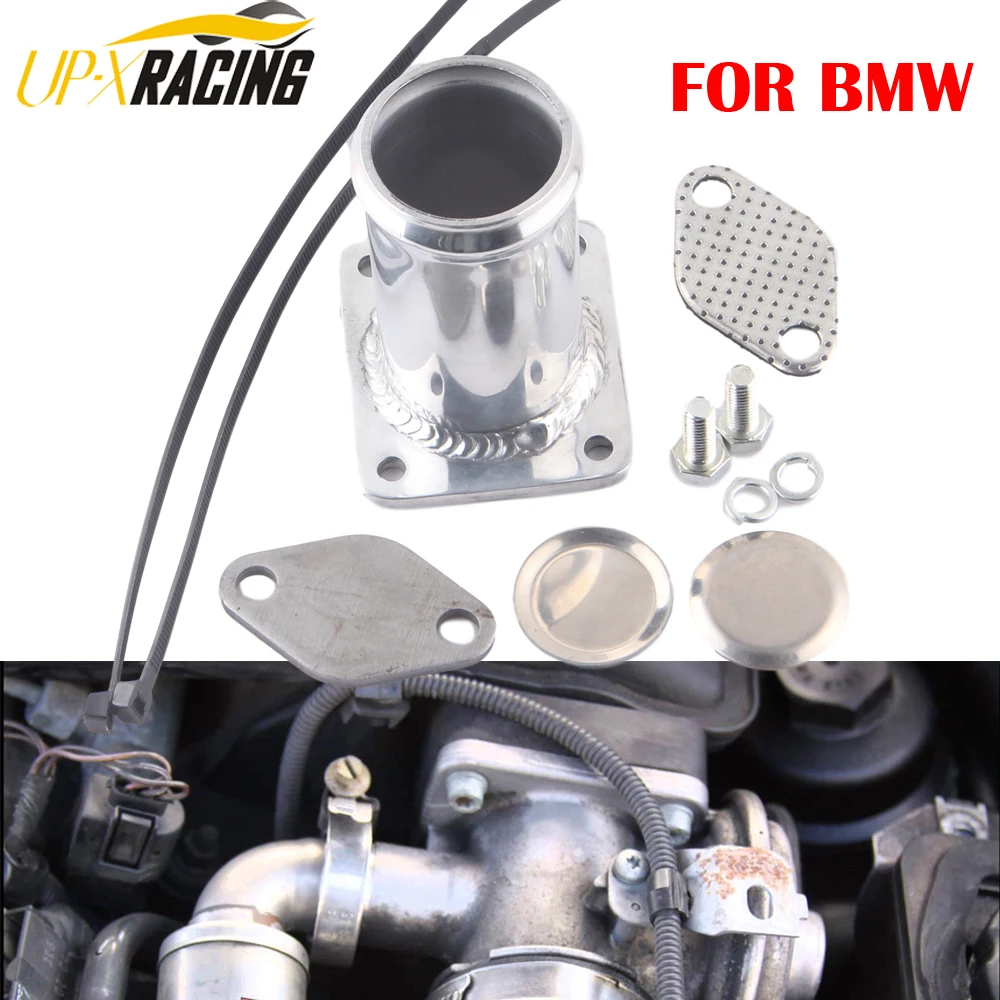 

Free shipping aluminum egr delete kits suppression for bmw 318d 320d BYPASS 330xd 330d E46 318td 320td 320Cd 1117
