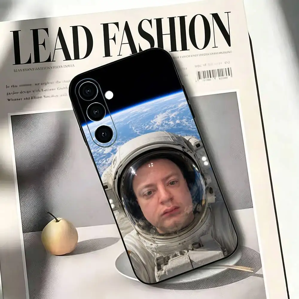 Фото Чехол для телефона T-trash Streamer Mellstroy, черный, силиконовый, мягкий, для Samsung A73, A72, A71, A70, A53, A52, A51 №3