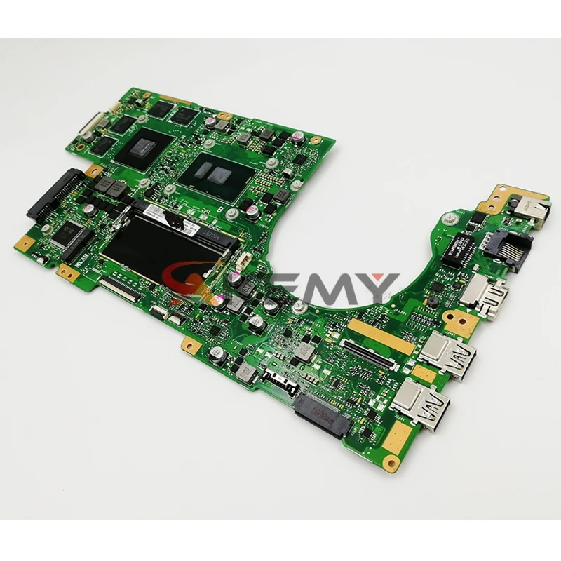 Материнская плата K501UW для ноутбука ASUS K501UXM K501UQ оригинальная материнская 4G-RAM