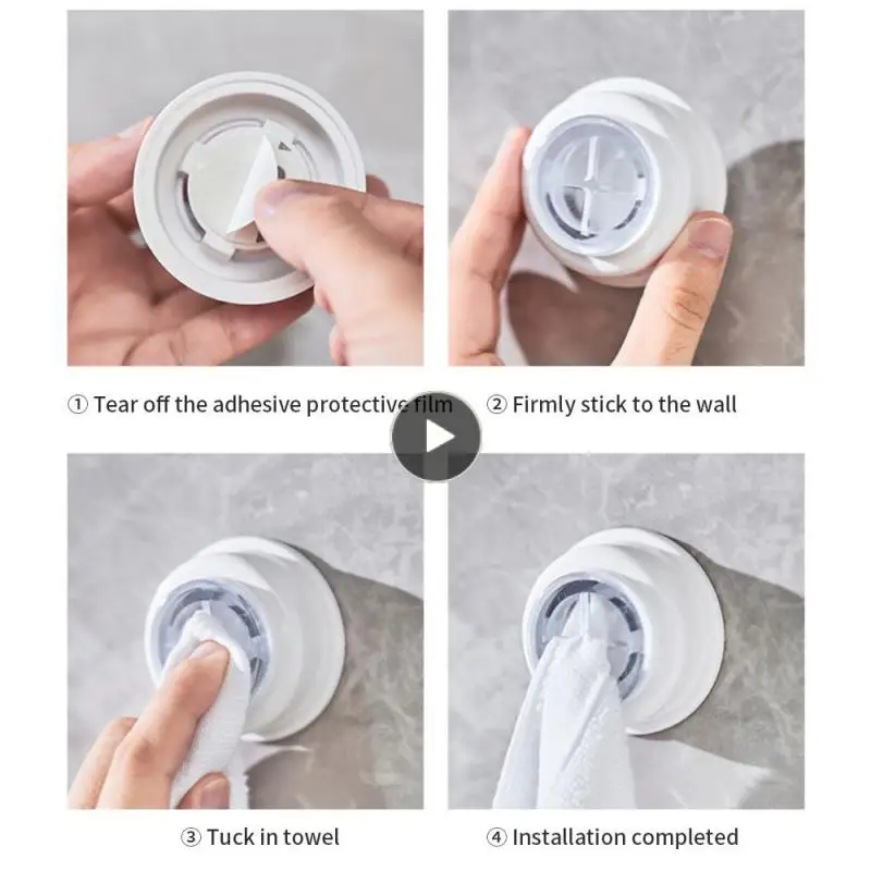 

Вешалка с крючками для домашней организации, простая установка, настенная вешалка для штепсельной вилки, кухонная тряпка без перфорации