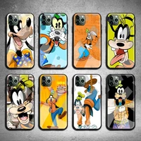 goofy phone case tempered glass for iphone 13 12 11 pro mini xr xs max 8 x 7 6s 6 plus se 2020 cover