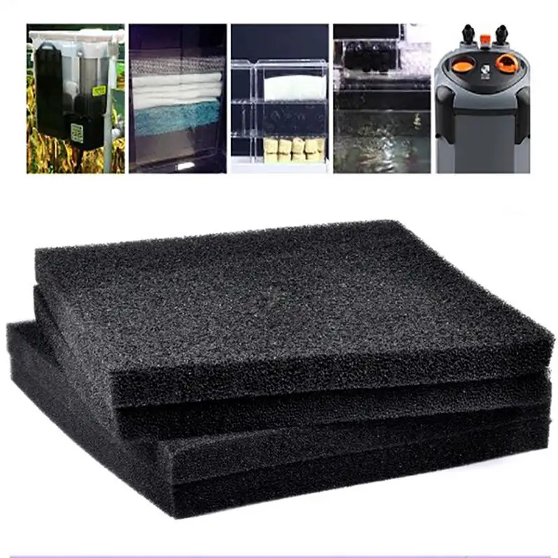 

Аквариумные аксессуары, Биохимический хлопковый фильтр, практичный аквариумный пруд, черный, несколько размеров 25 35PPI