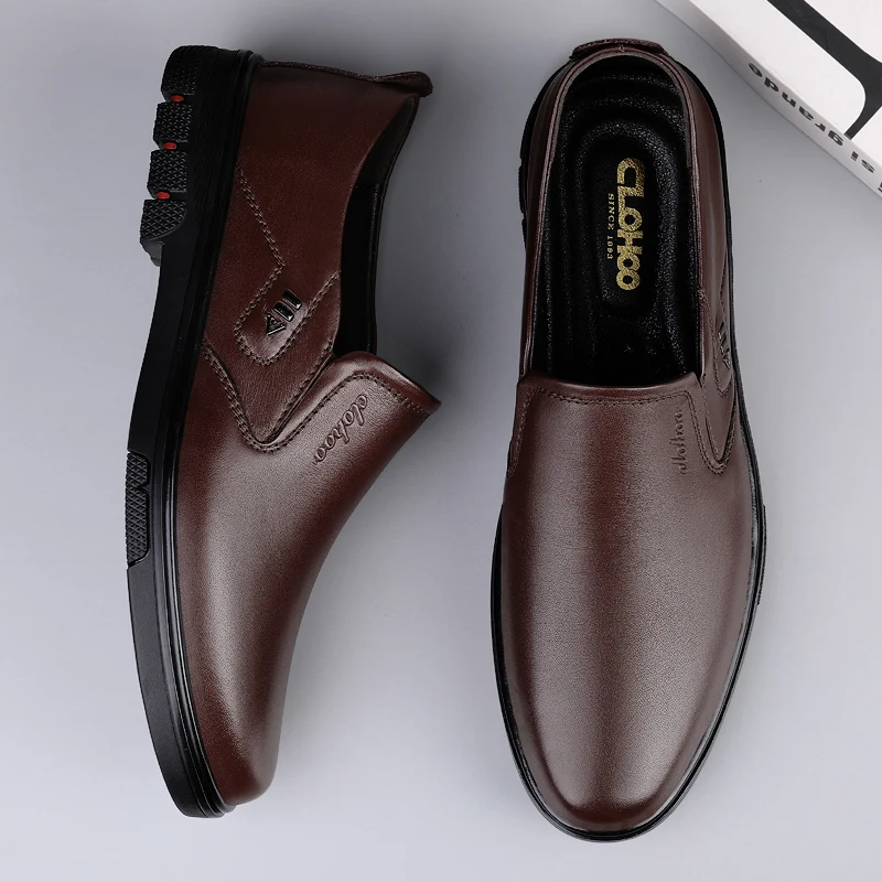 

Brand New Fashion Men Loafers Men Leather Casual Shoes High Quality Adult Business Leather Shoes Casual Shoes Leather Shoes