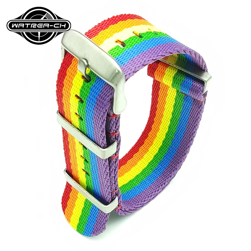 20MM color high-quality nylon strap canvas strap for 40mm automatic men's watch accessories