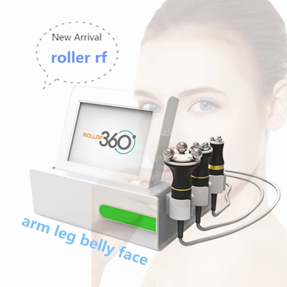

360 Degree Rotation Roller RF LED Light Massag Machine Anti-aging Skin Tightening Face Lifting Slimming Body Sculpting Equipment