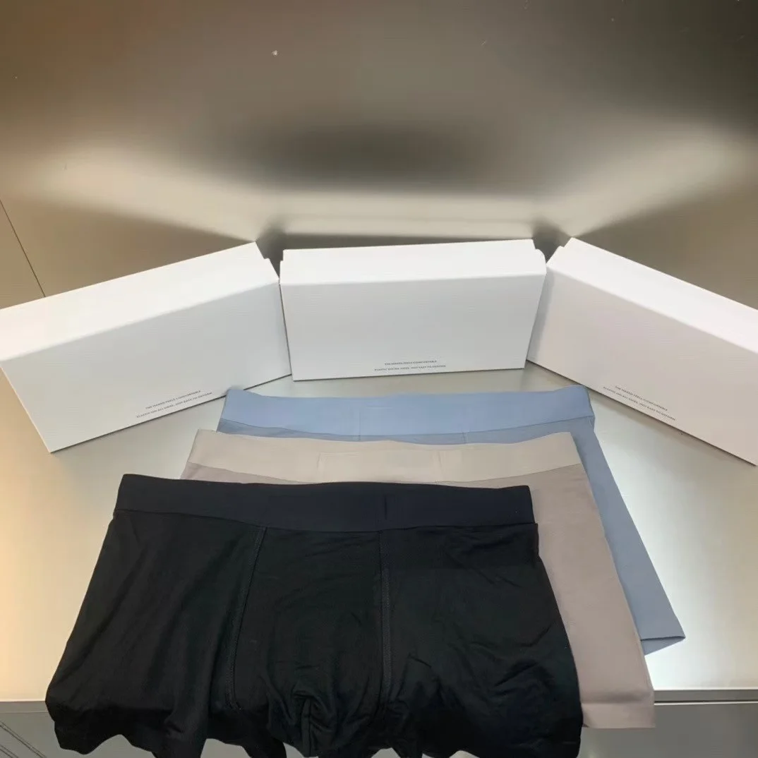 Лимон 3 шт. мужское нижнее белье модное сексуальное антибактериальное мягкое