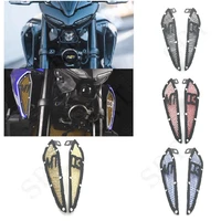 motorcycle accessories fuel tank side air intake mesh inlet decorative cover mesh guard for yamaha mt 03 mt 03 mt03 2020 2021