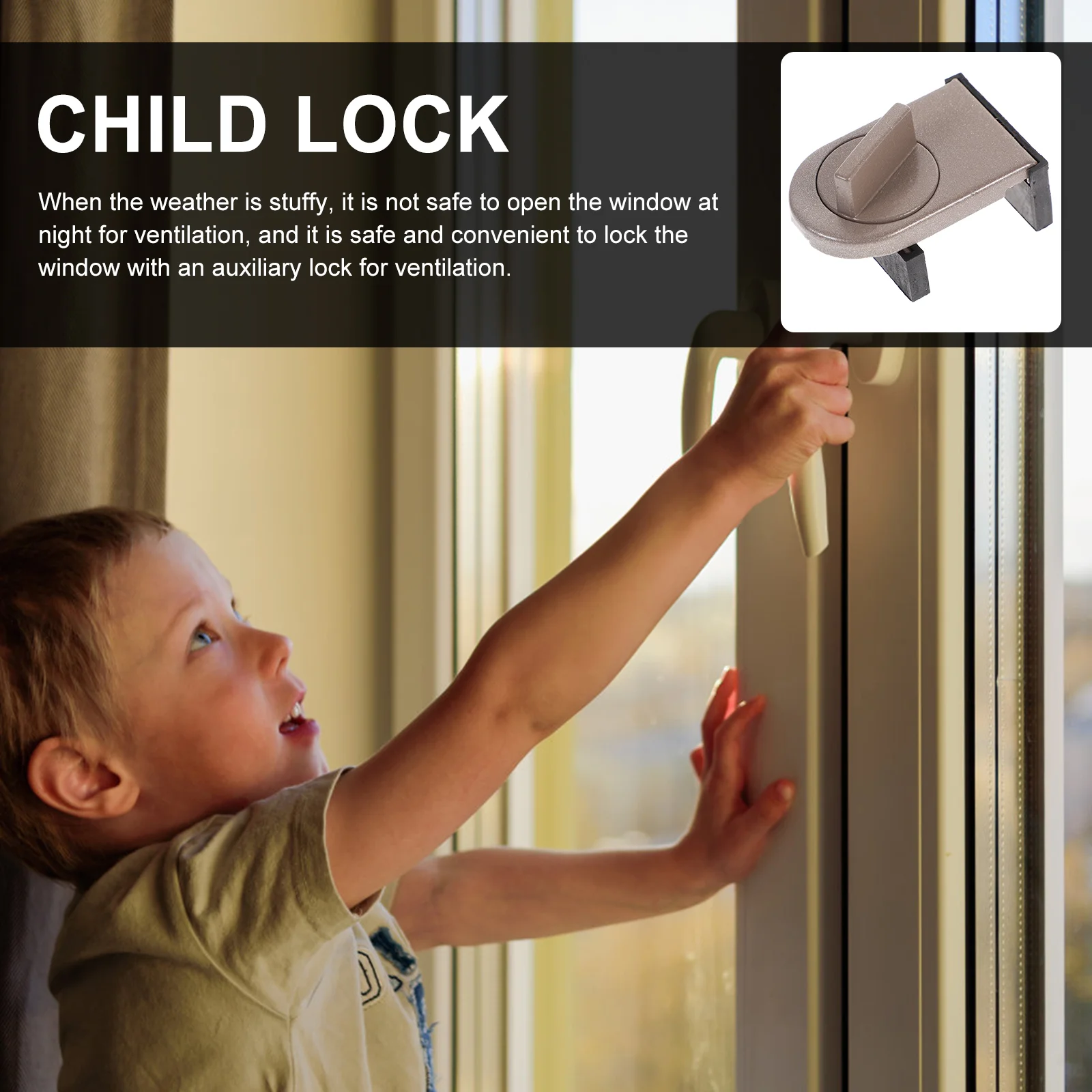 Оконный замок дверные замки стопор безопасность детей для дверей детский толчок