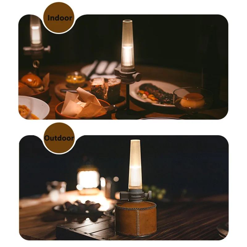 Портативный походный светильник Naturehike водонепроницаемый фонарь в виде свечи для