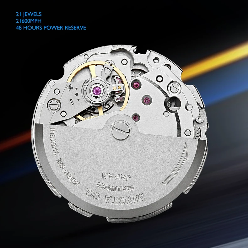 Мужские автоматические часы HANBORO 42 мм роскошные механические наручные