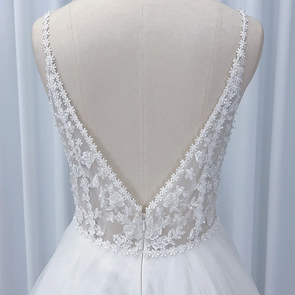 Классические свадебные платья для женщин винтажные кружевные халаты на тонких