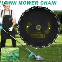 high powered grass cutter lawn mower saw tree blade hit small bamboo wood electric weeder accessories gasoline brush cutter righ