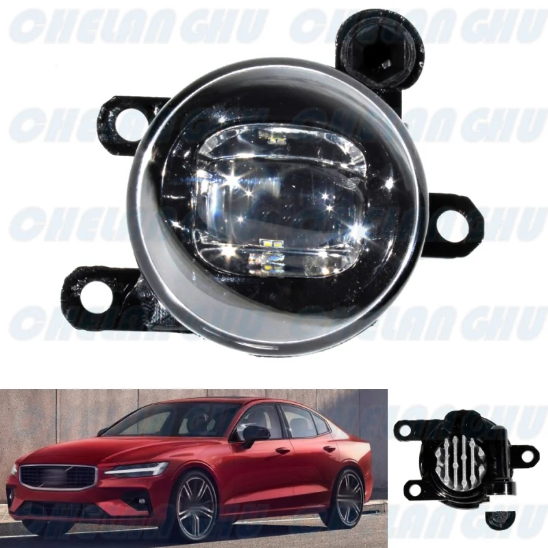 

Для Volvo S60 V60 2019 2020 2021 2022 2023 2024 левый боковой передний бампер светодиодные противотуманные фары автомобильные аксессуары 31677939