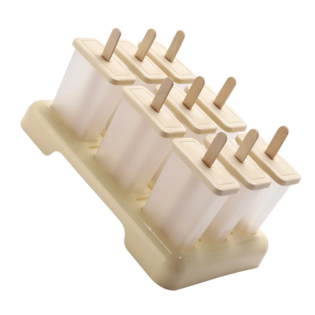 

Popsicle Ice Molds Cream Mould Maker Diy Mold Reusable Holders Handmade Silicone Container