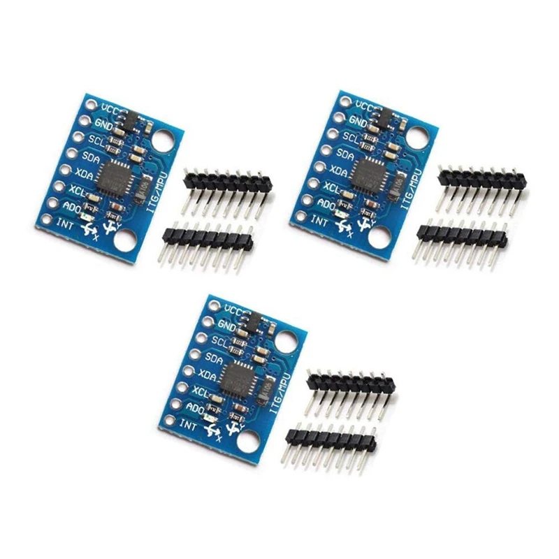 

GY-521 MPU-6050 MPU6050 Module 3 Axis Analog Gyro Sensors+ 3 Axis Accelerometer Module