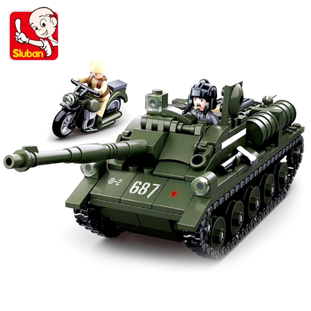 

Sluban WW2 Military Army Spitfire Plane City Warplane Fighting Airplane Sets Model Building Blocks Toys for Children Boys Gifts