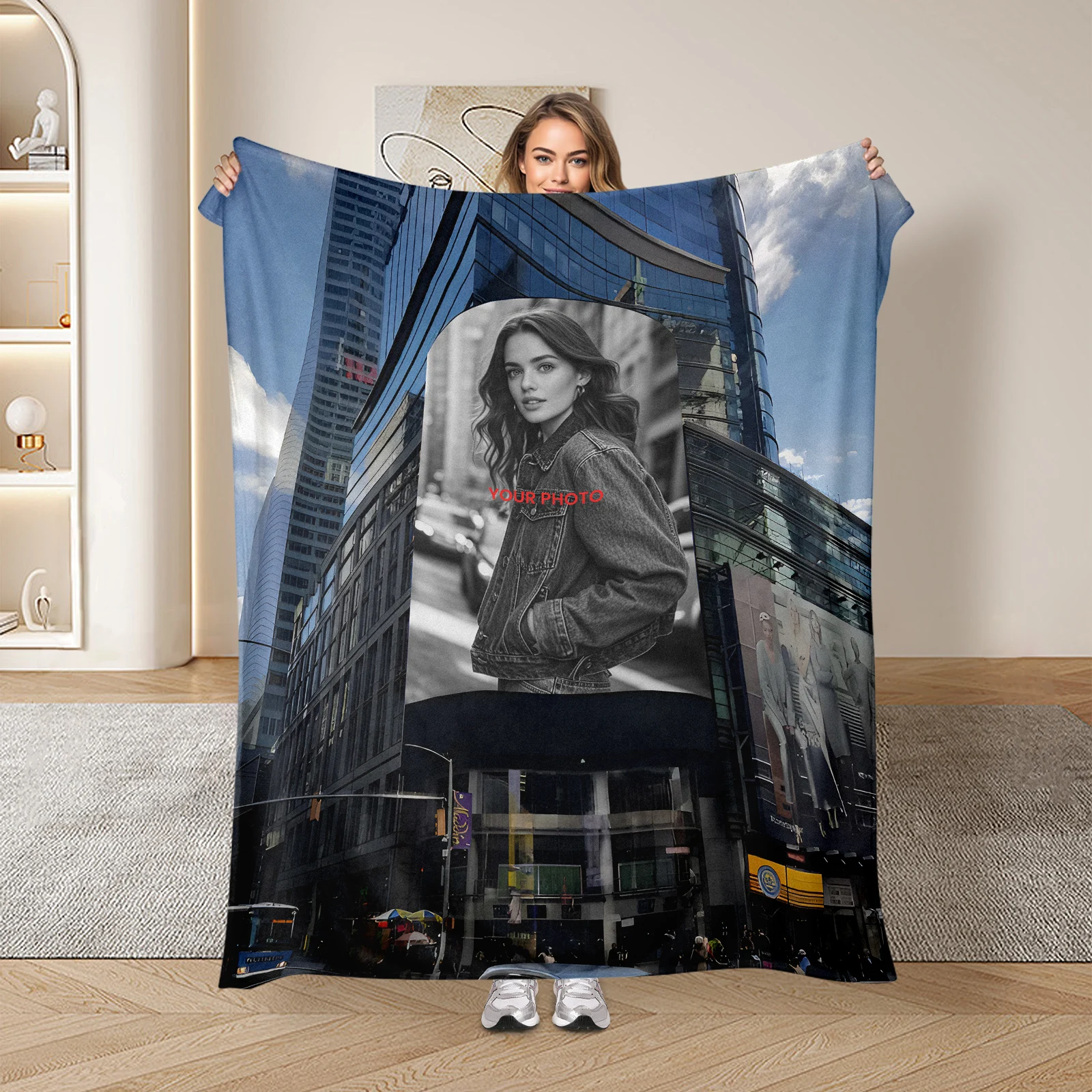 Кашемировый плед 30x40 дюймов