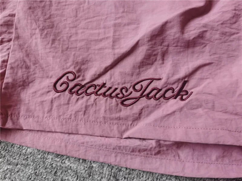 

Мужские и женские хип-хоп шорты с кулиской, розового цвета, 23FW