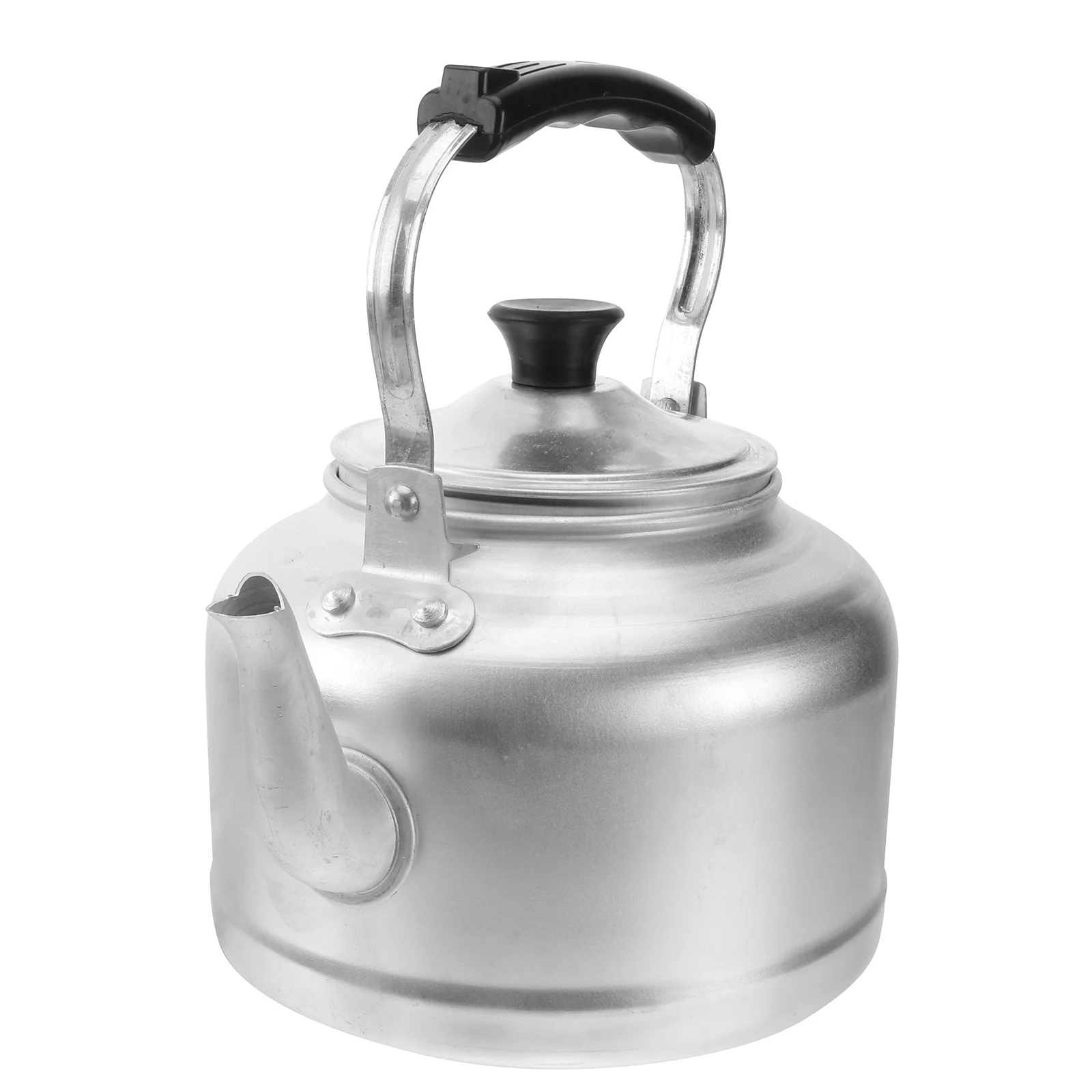 

Gas Whistling Kettle Vintage Aluminum Electric Espresso Maker Kitchen Accessory Coffee bubbles For stove