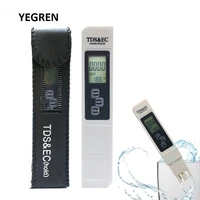 portable water tds meter pen ec conductivity tester water quality monitor for drinking water fertilizer concentration