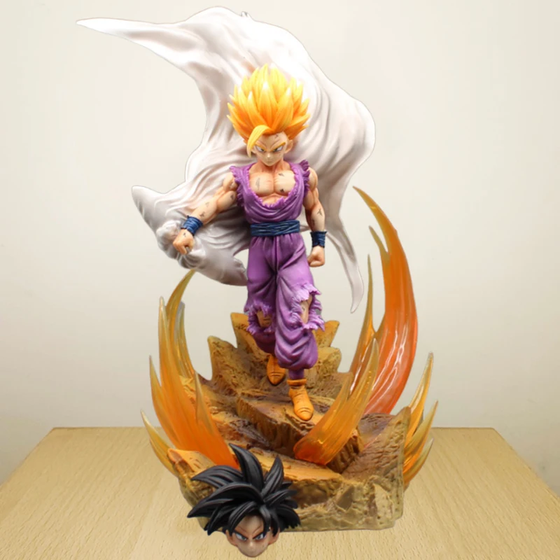 36 5 см белая Статуэтка Бога дракона аниме супер сон гохань плащ экшн-фигурки