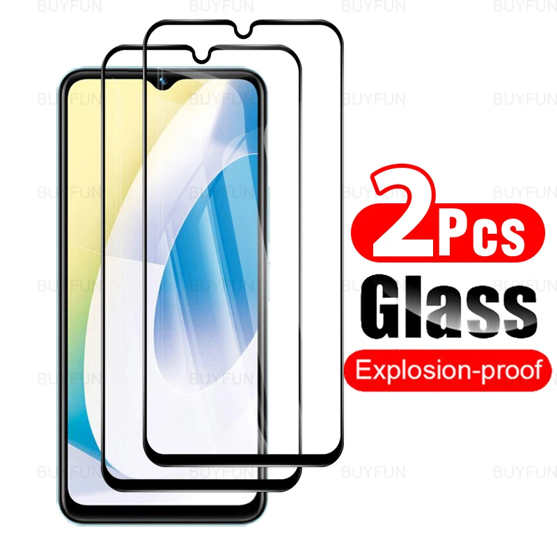 

Закаленное стекло с черными краями для vivo Y22 Y22s 4G, Защита экрана для vivo vi vo vavo Y22 6,55 дюйма, V2207, 2 шт.