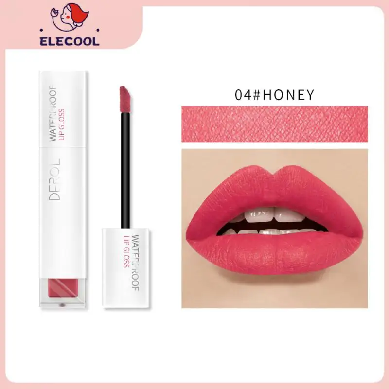 

Liquid Lipstick Matte Lip Gloss Lightweight Lip Glaze Long Lasting Lip Tint Waterproof 9 Color Lips Makeup Cosmetic TSLM1