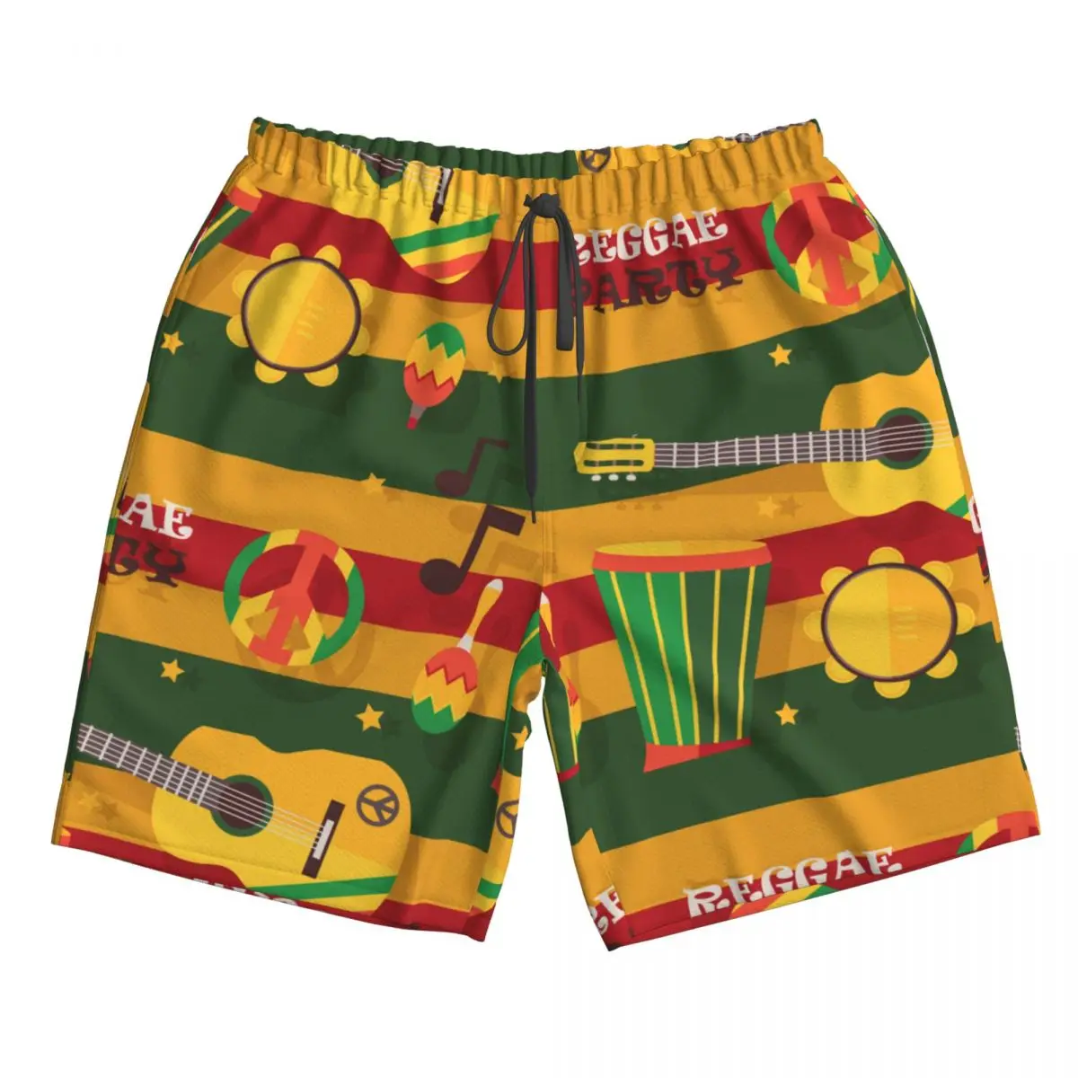 

Мужские пляжные шорты-бермуды, быстросохнущие шорты для отдыха и пляжа в японском стиле, Прямая поставка