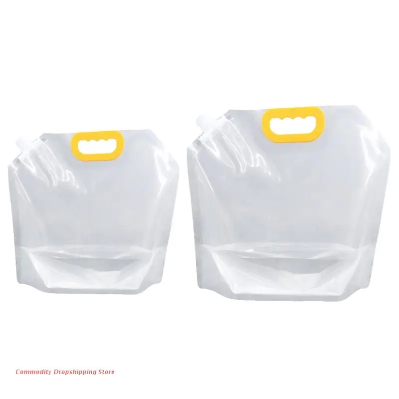 

Складная сумка для воды, складной контейнер для питьевой воды, без БФА, Портативная сумка для хранения воды для спорта на открытом воздухе